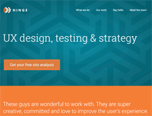 Tablet Screenshot of hingetest.com